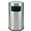 Thùng rác inox tròn cấm hút thuốc Ø38