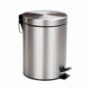 Thùng rác inox đạp chân tròn 5L