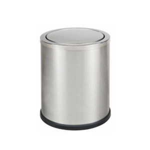 Thùng rác Inox nắp lật Ø25